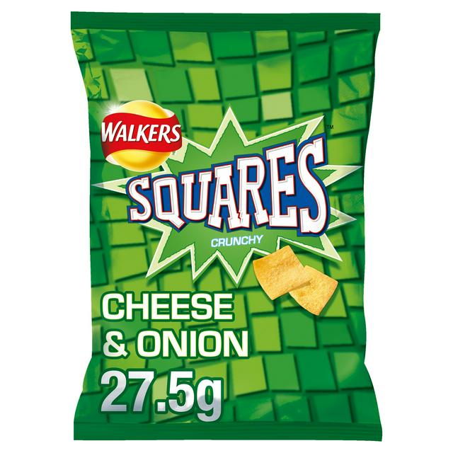 Walkers Squares - Cheese & Onion (27.5g) - Candy Bouquet of St. Albert