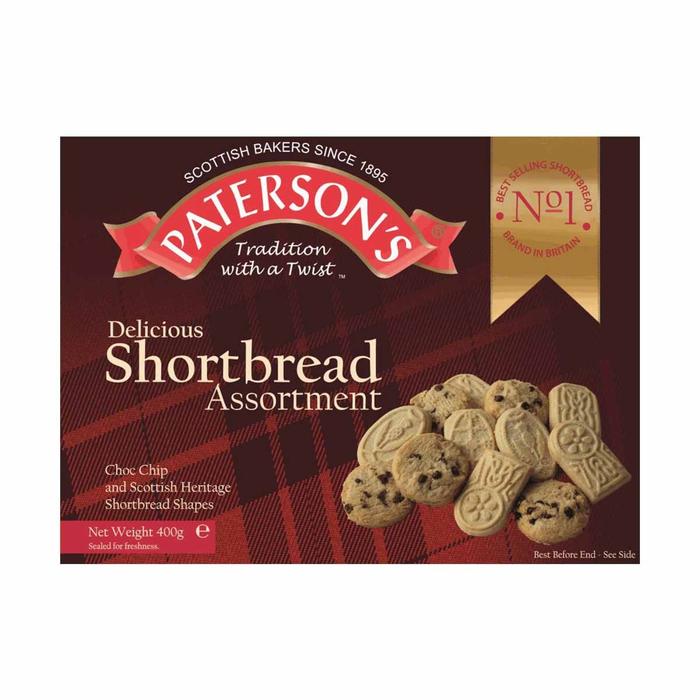 Paterson's Shortbread & Chocolate Chip Assortment (400g) - Candy Bouquet of St. Albert