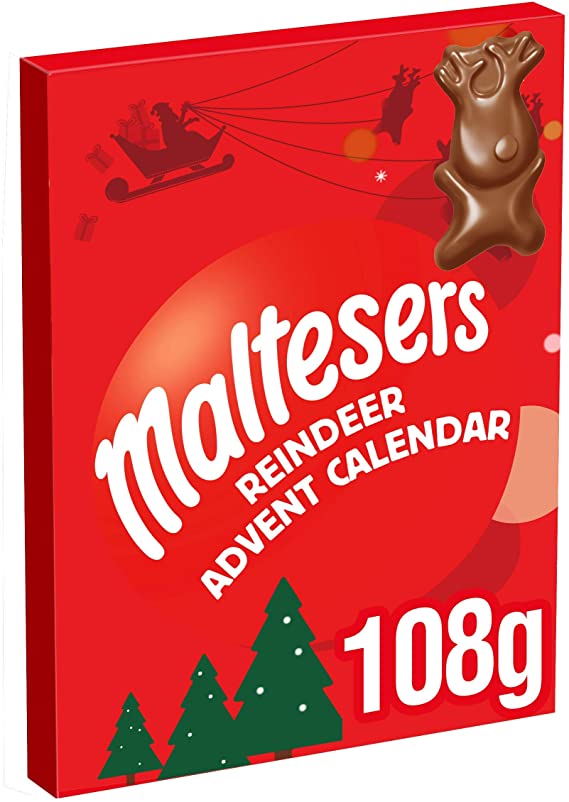 Mars® Malteser Merryteaser Reindeer Advent Calendar (108g) - Candy Bouquet of St. Albert