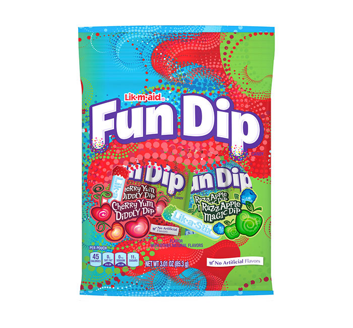 Lik-M-Aid Fun Dip - Share Bag (58g) - Candy Bouquet of St. Albert