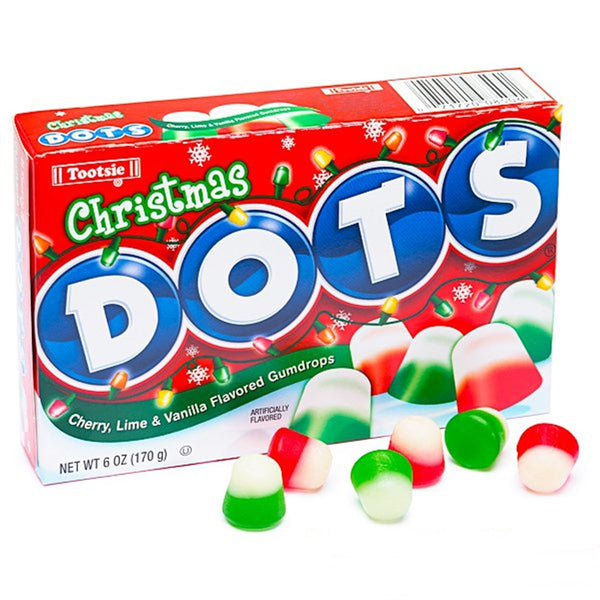 Tootsie Dots Theatre Box - Christmas (170g) - Candy Bouquet of St. Albert