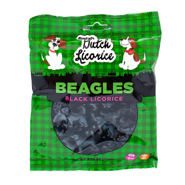 Gustaf's Dutch Licorice Beagles (150g) - Candy Bouquet of St. Albert