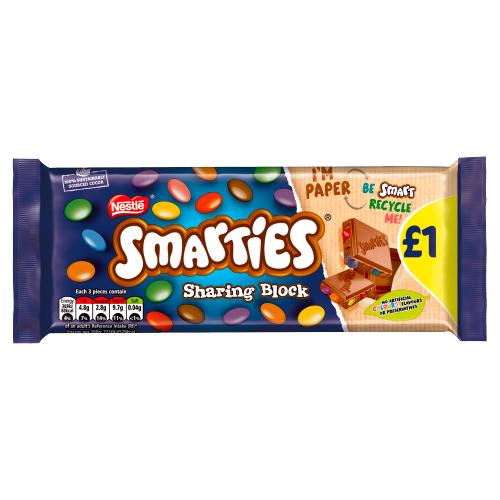 Nestlé® Smarties Sharing Block PM (100g) - Candy Bouquet of St. Albert