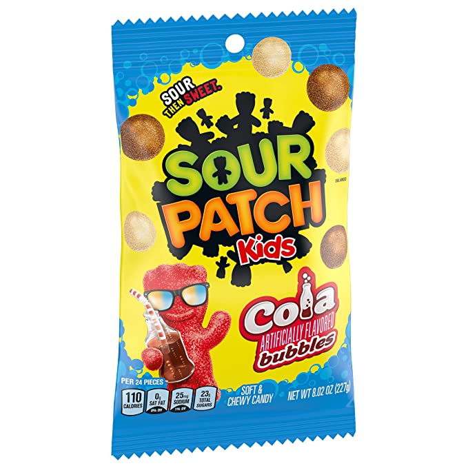 Sour Patch Kids Cola - Share Bag (227g) - Candy Bouquet of St. Albert