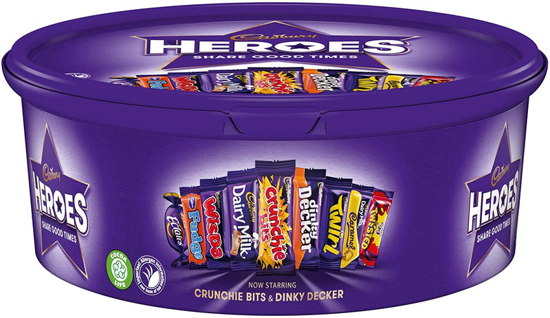 Cadbury® Heroes - Tub (600g) - Candy Bouquet of St. Albert