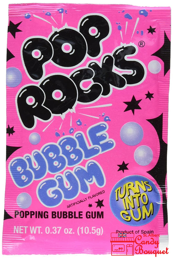 Pop Rocks - Bubble Gum (10.5g) - Candy Bouquet of St. Albert