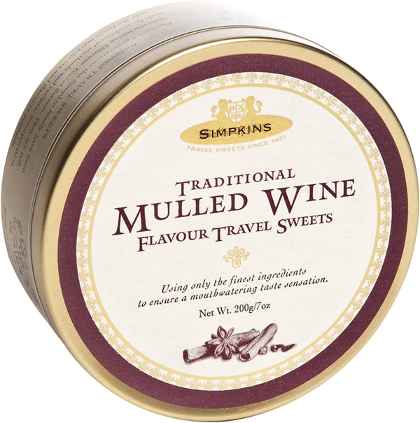 Simpkins Travel Sweets - Mulled Wine (200g) - Candy Bouquet of St. Albert