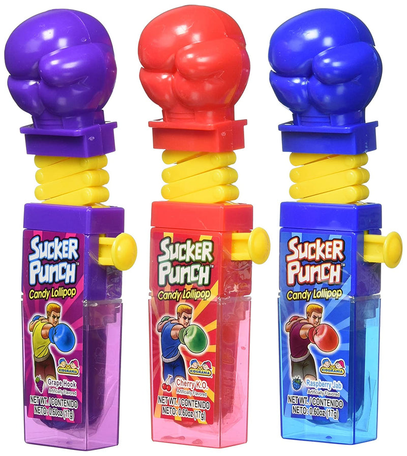 Kidsmania Sucker Punch Toy Lollipop (17g) - Candy Bouquet of St. Albert