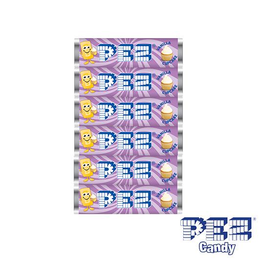 PEZ Refill - Vanilla Cupcake (6-Pack) - Candy Bouquet of St. Albert