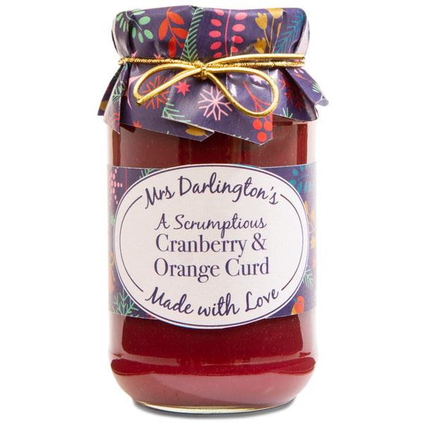 Mrs. Darlington's Cranberry & Orange Curd (320g) - Candy Bouquet of St. Albert