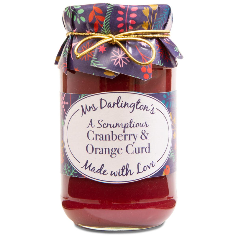 Mrs. Darlington's Cranberry & Orange Curd (320g) - Candy Bouquet of St. Albert