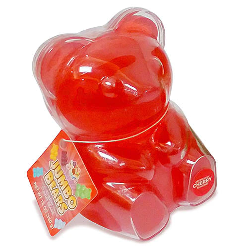 Albert's Jumbo Gummy Bear - Cherry (350g) - Candy Bouquet of St. Albert
