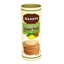 Mandy's Old Fashioned Zesty Lemon Cookie Thins (130g) - Candy Bouquet of St. Albert