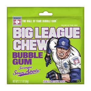 Big League Chew - Swingin' Sour Apple (60g) - Candy Bouquet of St. Albert