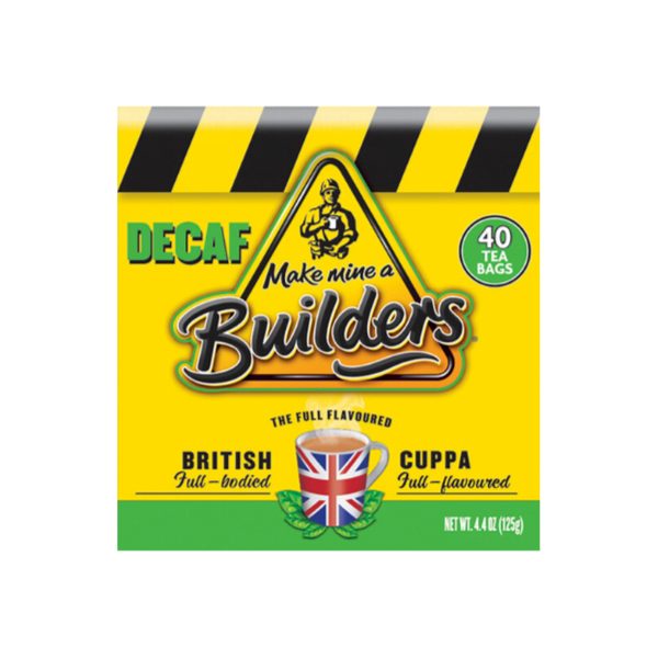 Builder's Tea - Decaf (40 Bags) - Candy Bouquet of St. Albert