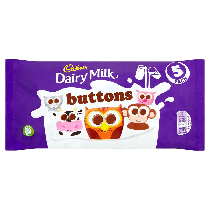Cadbury® Dairy Milk Buttons - 5 Pack (70g) - Candy Bouquet of St. Albert