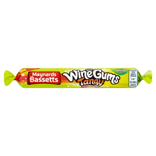 Maynards Bassetts Wine Gums Tangy Roll (52g)
