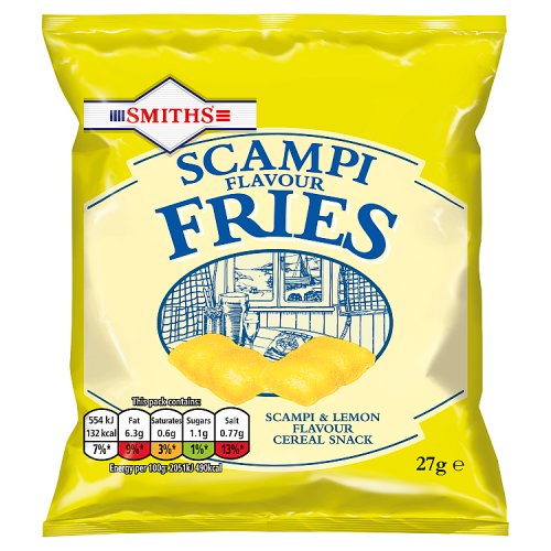 Smith's Scampi Fries - Lemon & Scampi (24g) - Candy Bouquet of St. Albert