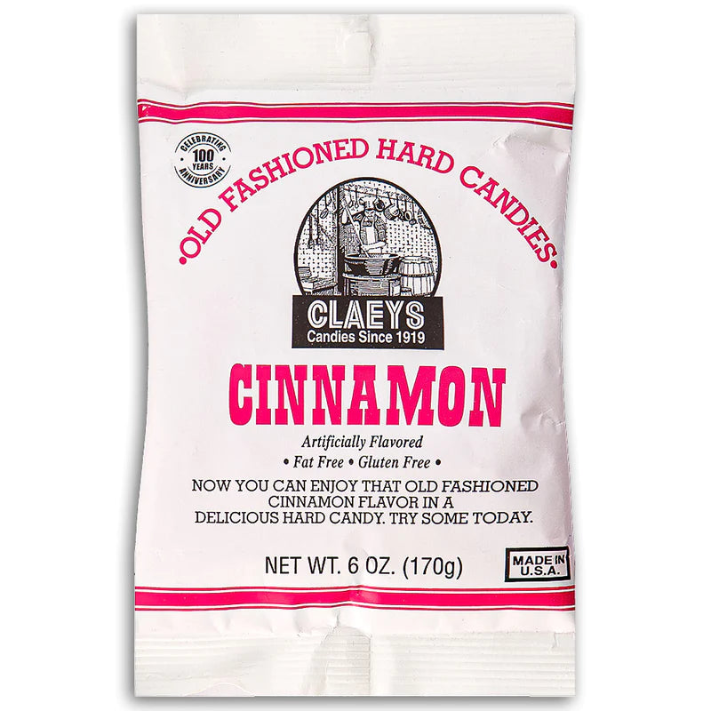 Claey's Old Fashioned Hard Candy - Cinnamon (170g) - Candy Bouquet of St. Albert