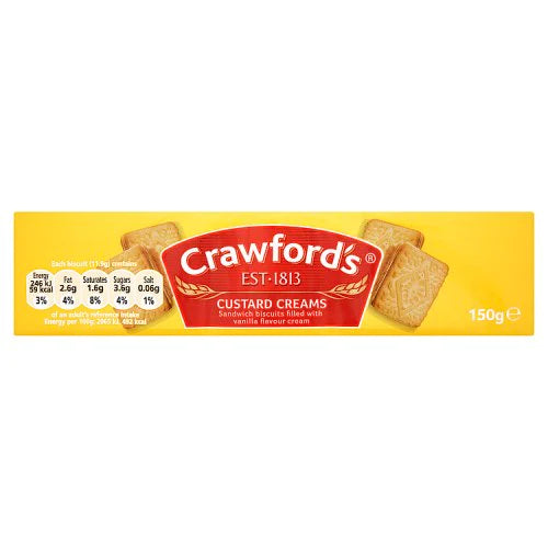 Crawfords Custard Creams (150g) - Candy Bouquet of St. Albert