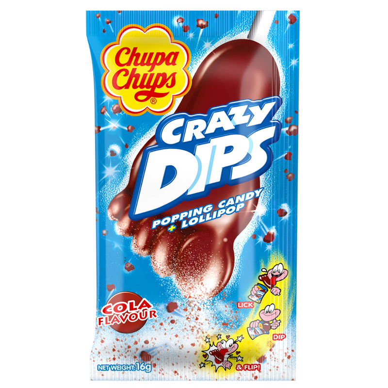 Chupa Chups Crazy Dips - Cola (14g) - Candy Bouquet of St. Albert