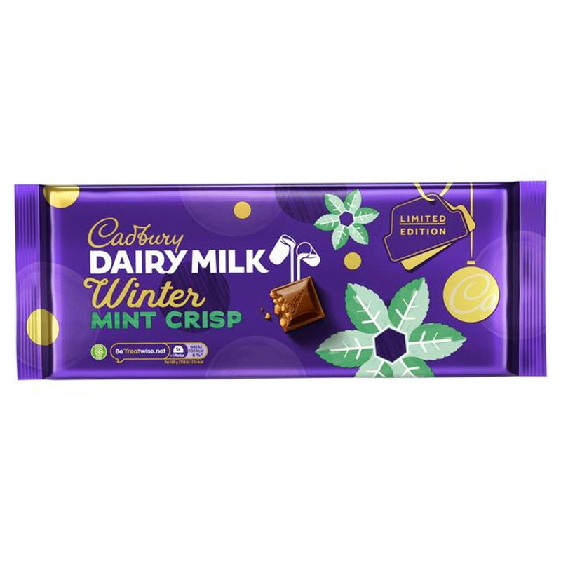 Cadbury® Dairy Milk Winter Mint Crisp (360g) - Candy Bouquet of St. Albert