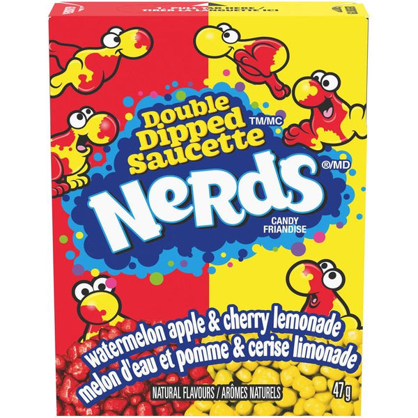 Nerds - Double Dipped Watermelon Apple & Cherry Lemonade (47g) - Candy Bouquet of St. Albert