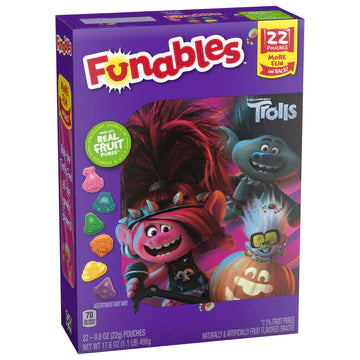Funables Trolls Treat Box (22 pouches) - Candy Bouquet of St. Albert