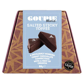 Goupie Minis - Salted Sticky Toffee (80g) - Candy Bouquet of St. Albert