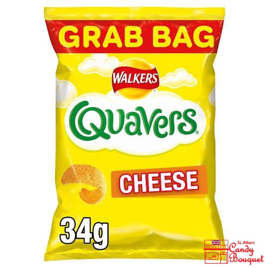 Walkers Quavers Cheese Grab Bag (34g) - Candy Bouquet of St. Albert
