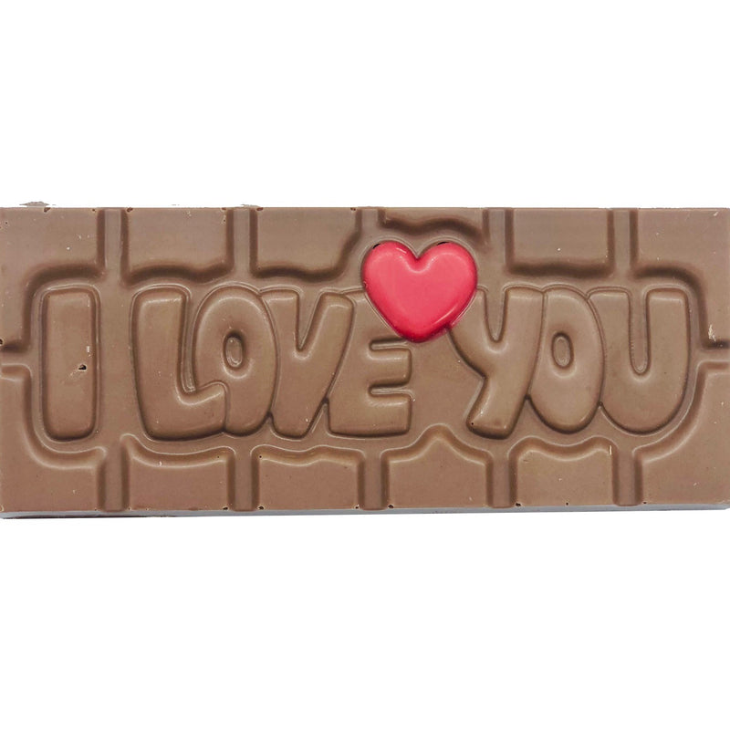 anDea  "I Love You" Milk Chocolate Bar (50g) - Candy Bouquet of St. Albert