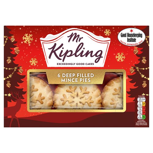 Mr Kipling Mince Pies - 6-Pack (393g) - Candy Bouquet of St. Albert