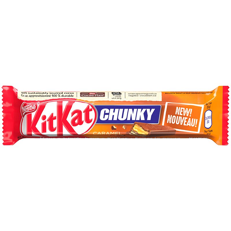 Nestlé® Kit Kat Chunky - Caramel (52g) - Candy Bouquet of St. Albert