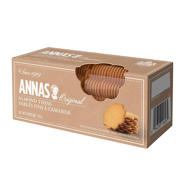 Annas Original Thin Biscuits - Almond (150g) - Candy Bouquet of St. Albert