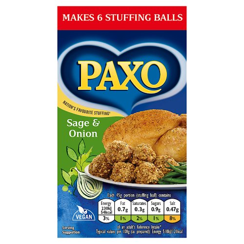 Paxo Sage and Onion - 6 Stuffing Balls (85g) - Candy Bouquet of St. Albert