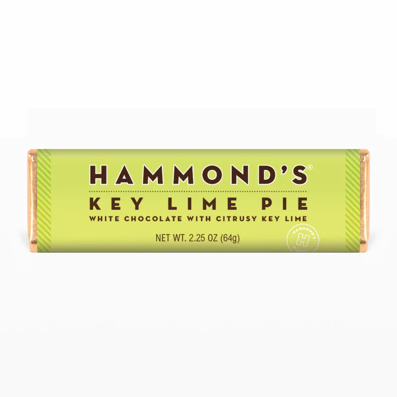 Hammond's White Chocolate w/ Citrusy Key Lime Pie (64g) - Candy Bouquet of St. Albert