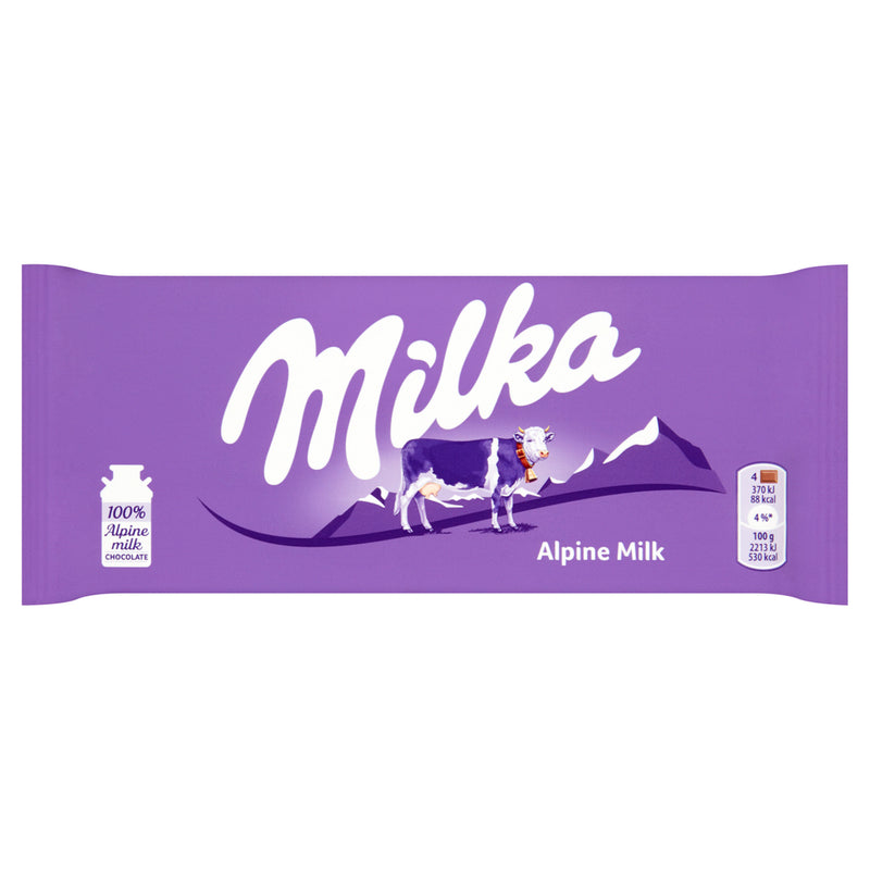 Milka Alpine Milk Bar (100g) - Candy Bouquet of St. Albert
