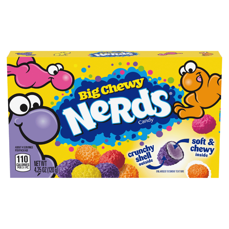 Big Chewy Nerds Theatre Box  (120g) - Candy Bouquet of St. Albert