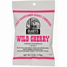 Claey's Old Fashioned Hard Candy - Wild Cherry (170g) - Candy Bouquet of St. Albert