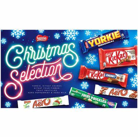 Nestlé® Christmas Selection Box (216.3g) - Candy Bouquet of St. Albert