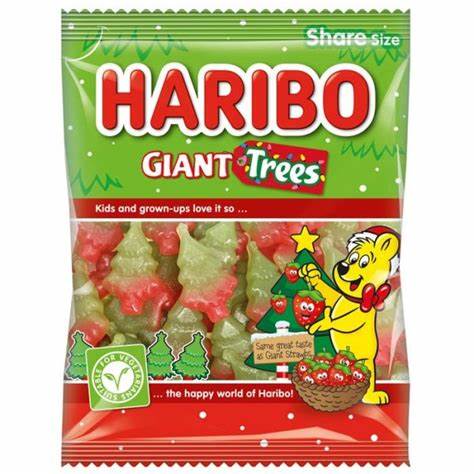 Haribo Giant Christmas Trees (60g) - Candy Bouquet of St. Albert