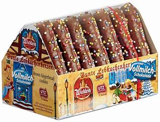 Wicklein Milk Chocolate Gingerbread Hearts - Lebkuchen (215g) - Candy Bouquet of St. Albert