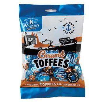 Walker's Nonsuch Salted Caramel Toffees Bag (150g) - Candy Bouquet of St. Albert