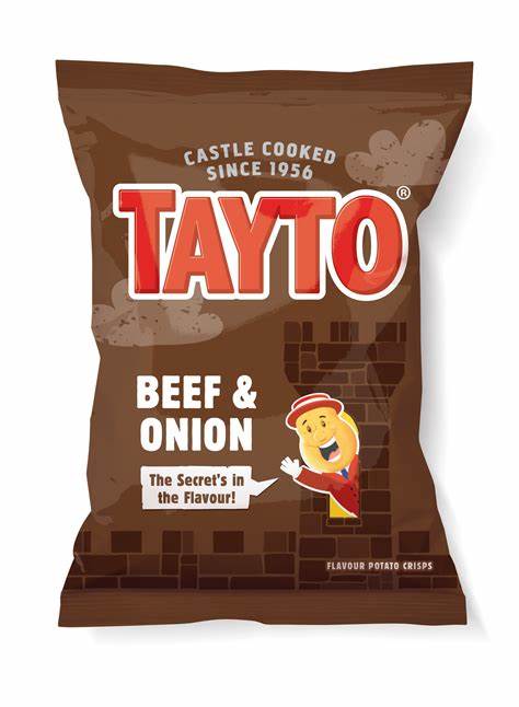 Tayto Beef & Onion (32.5g) - Candy Bouquet of St. Albert