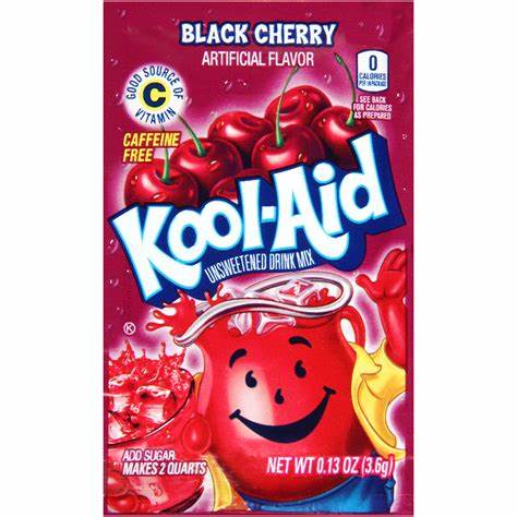 Kool-Aid Packet - Black Cherry (4.8g) - Candy Bouquet of St. Albert