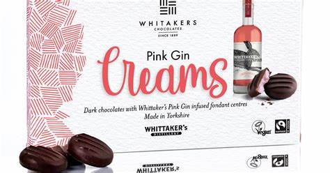 Whitakers Pink Gin Creams (150g) - Candy Bouquet of St. Albert