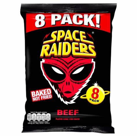 Space Raiders Beef Multipack (8-Pack) - Candy Bouquet of St. Albert