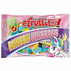 Efrutti Rainbow Unicorns - Share Size (40g) - Candy Bouquet of St. Albert