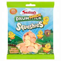 Swizzels Matlow DrumChick Squashies (160g) - Candy Bouquet of St. Albert