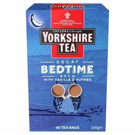 Taylors of Harrogate Yorkshire Tea - Bedtime Decaf (40 bags) - Candy Bouquet of St. Albert